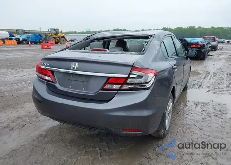 2014 Honda Civic Lx from USA, damaged, VIN 19XFB2F58EE031501